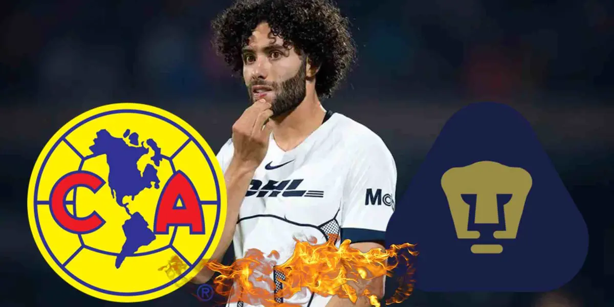 César Huerta jugando con Pumas habla sobre el América