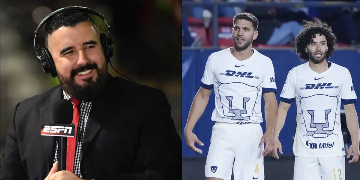 César Huerta, Lisandro Magallán y Álvaro Morales | Foto: ESPN y Mexsport