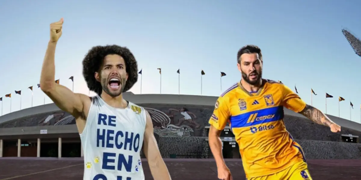 César Huerta y André Pierre Gignac CU | Foto: Fundación UNAM y Mexsport