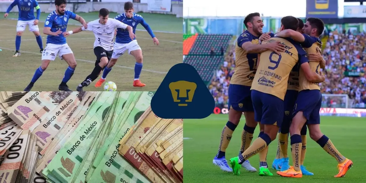 Conoce cuál jugador de Pumas la pasó mal en una baja categoría y ahora tiene valor millonario