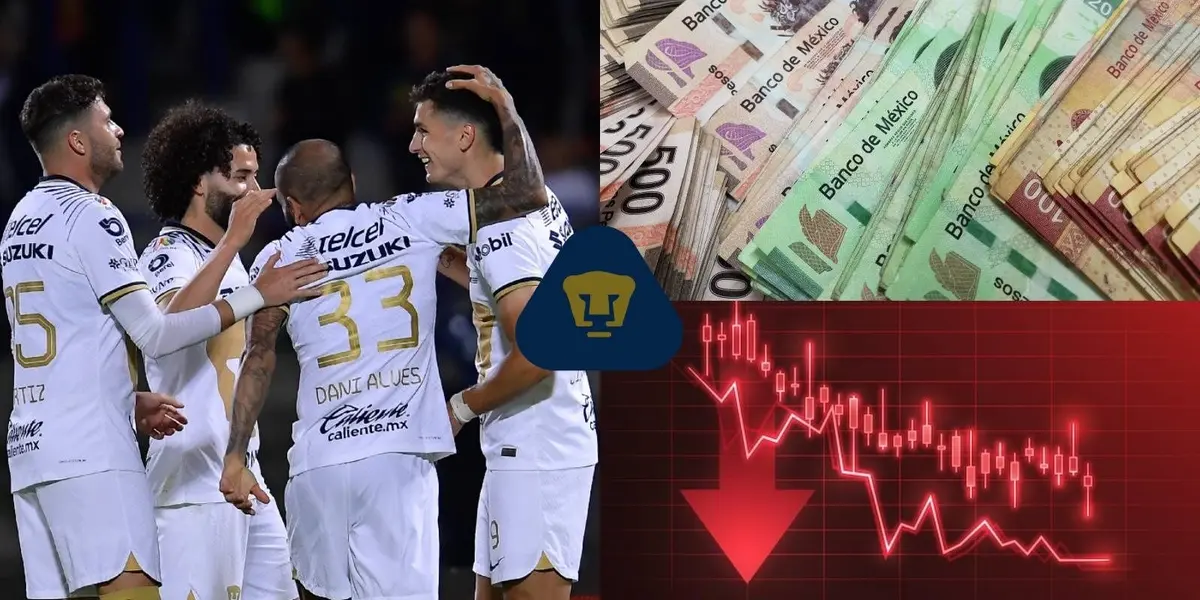 Conoce cuál jugador de Pumas se ha devaluado a pesar de ser una estrella