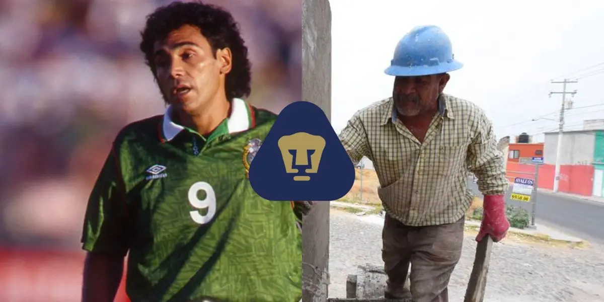 Conoce la leyenda de Pumas que fue mejor que Hugo Sánchez y ahora construye casas.