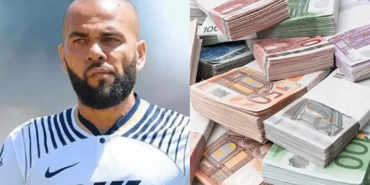 Dani Alves cuándo estuvo en Pumas y sus deudas