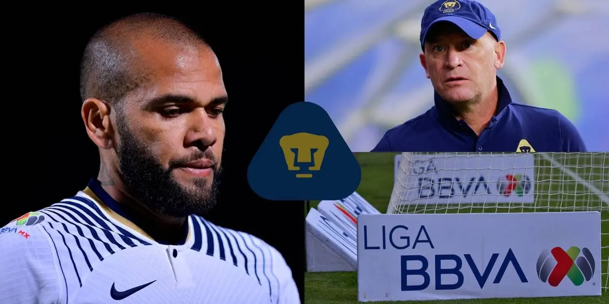 Dani Alves estaría cerca de salir de Pumas tras este torneo