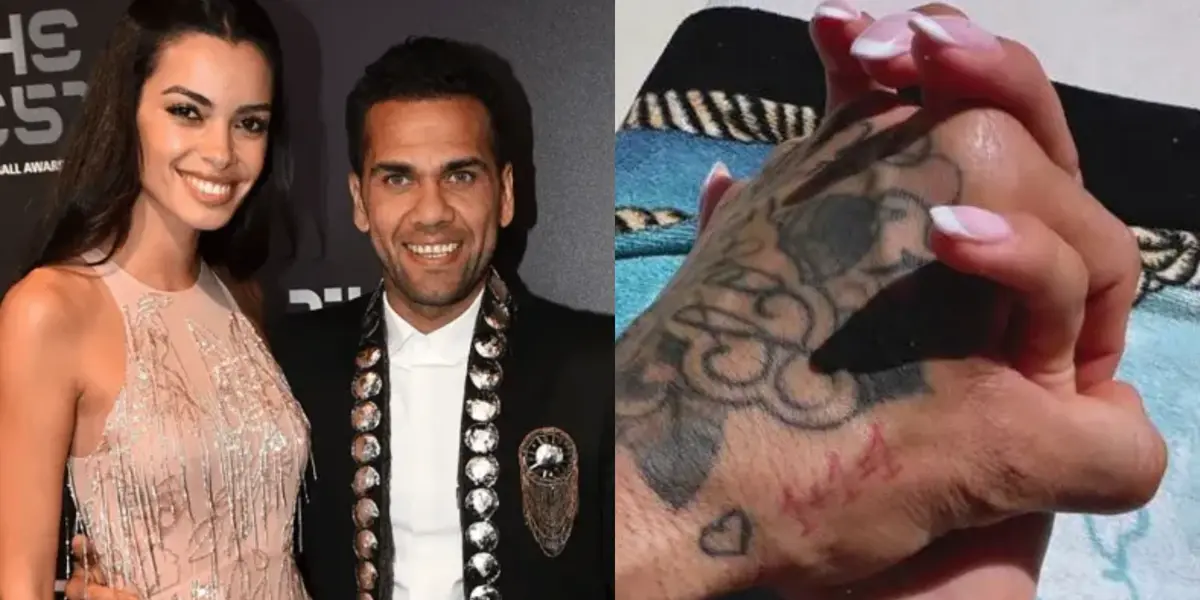 Dani Alves volvió a dar señales en su regreso a las redes sociales