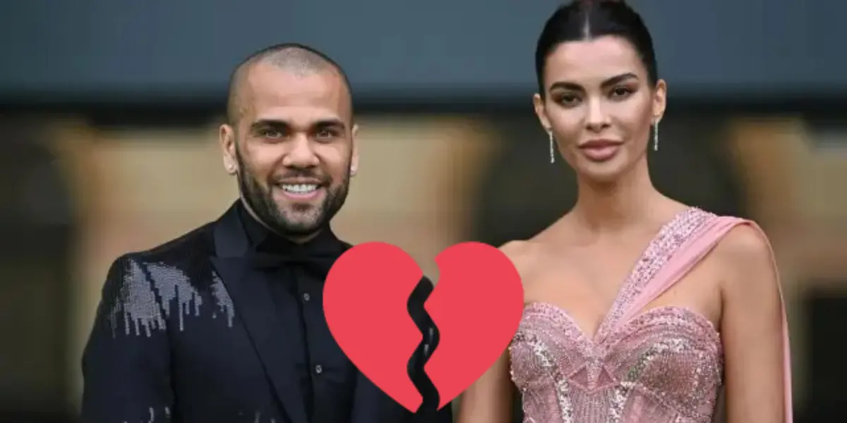 Dani Alves y Joana Sanz