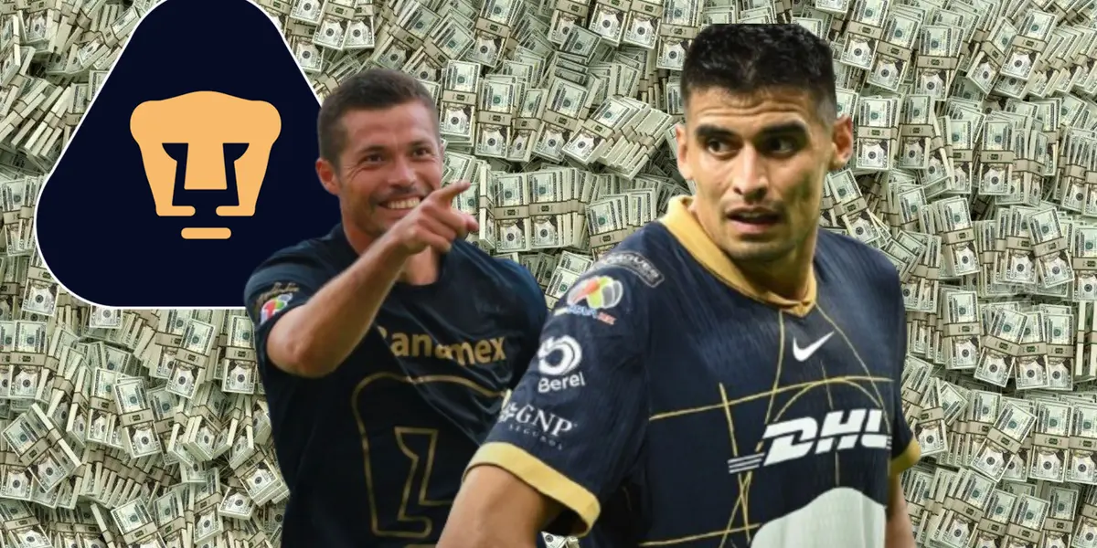 Mientras por Guillermo Martínez se pagaron 4 millones, lo que Pumas gastó en Dante López