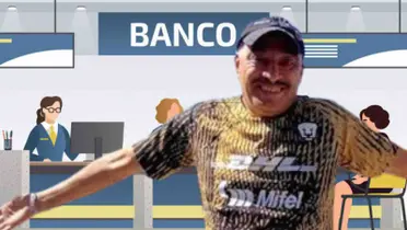 Don Beto fan de Pumas | Foto: Uno TV, Alberto Ugalde García 