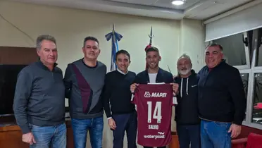 Eduardo Salvio presentación con Lanus