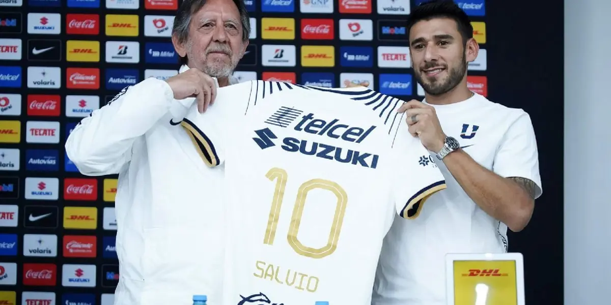 Eduardo Salvio y Leopoldo Silva en conferencia de prensa