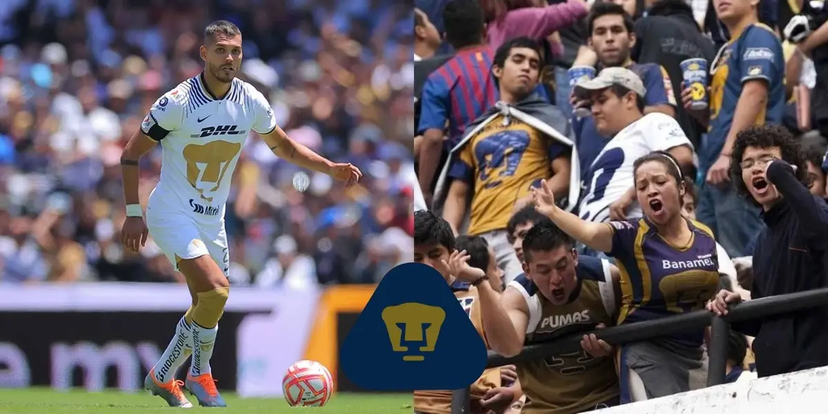 El capitán de Pumas fue uno de los más señalados tras el juego contra la Franja