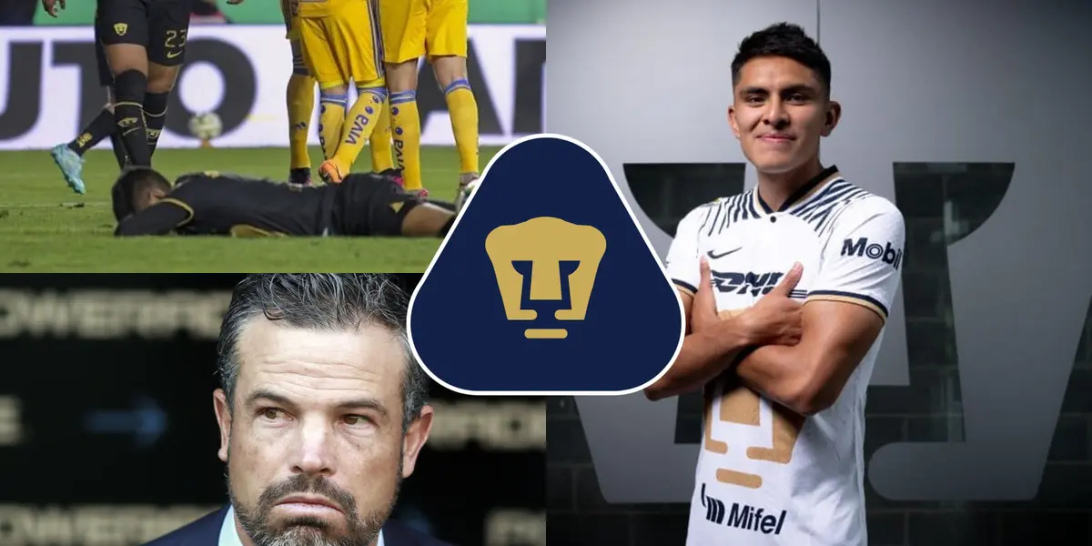 El defensa de Pumas fue víctima de la estrategia del entrenador que hizo esto en contra del jugador