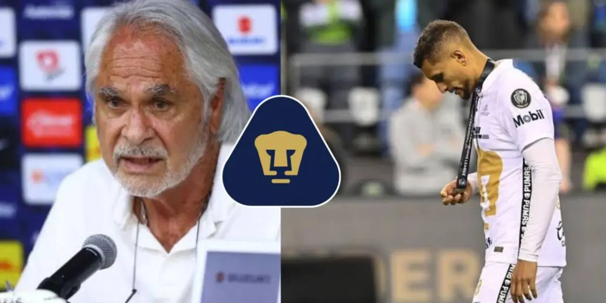 El directivo de Pumas tomó una importante decisión y corrió a un jugador del plantel 