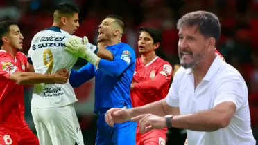 El ex Pumas que le dio un golpe bajo a Lema ante Toluca