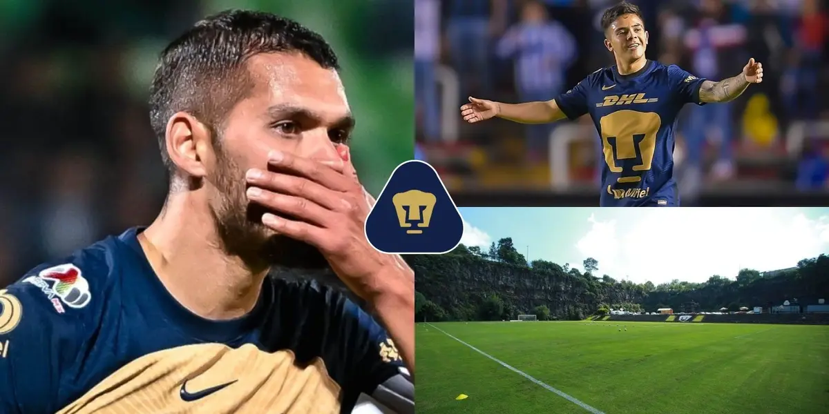 El jugador parece que se encuentra mejor lejos del club, y Pumas mucho mejor