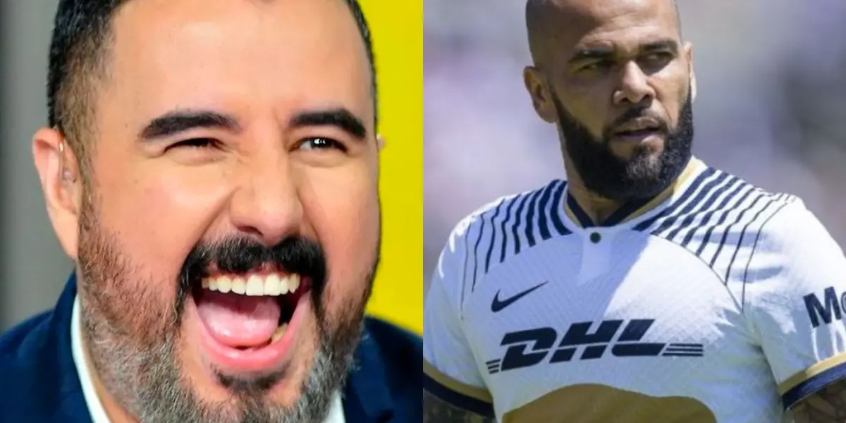 El periodista de la cadena ESPN, no se quedó quieto tras los comentarios de Alves y le contestó