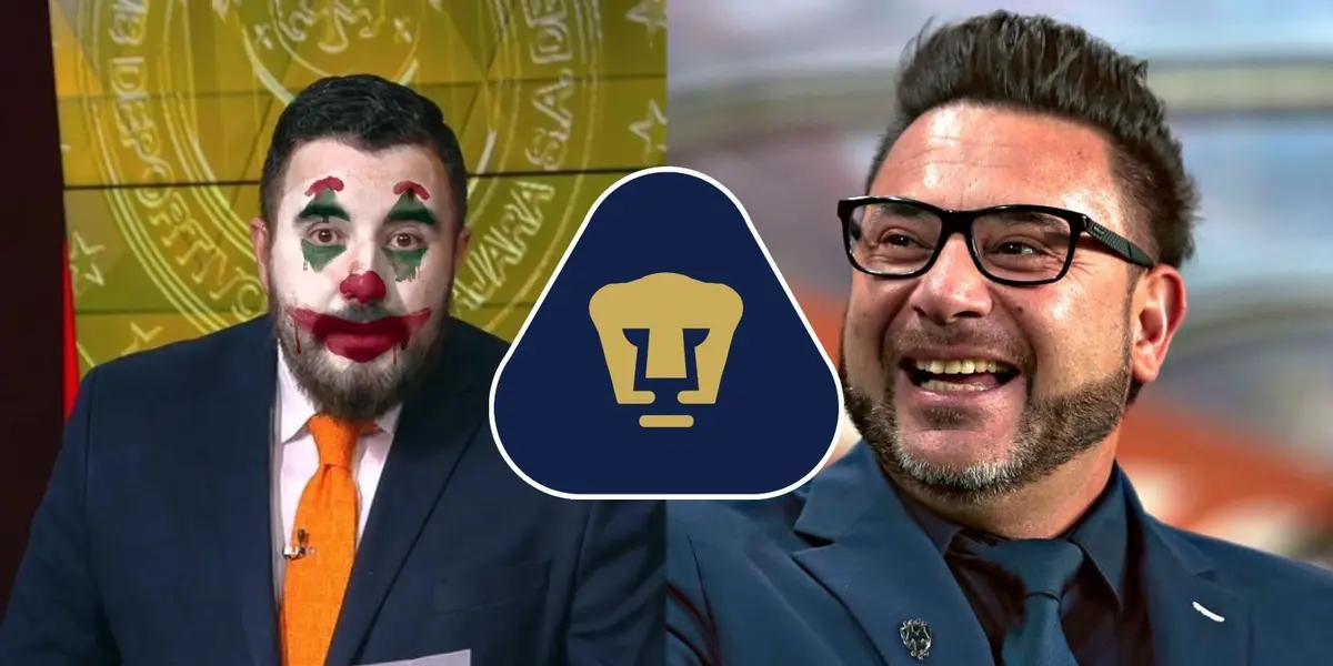 El polémico conductor nuevamente demostró que tiene que hablar de Pumas para generar atención