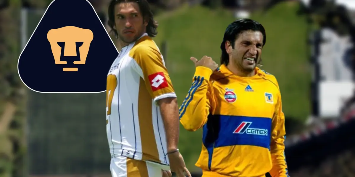 Francisco Fonseca con Pumas y Tigres / Foto: Club Universidad