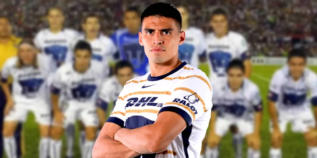 Guillermo Martínez y con Pumas | Foto: Pumas.com y Mexsport