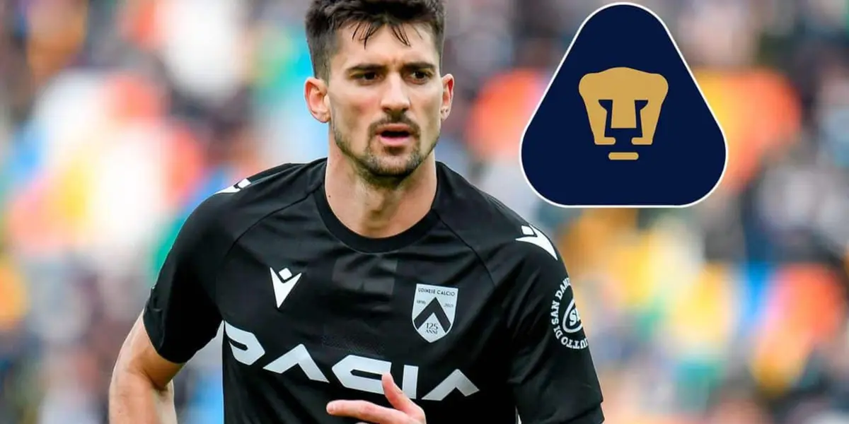 Ignacio Pussetto con Pumas