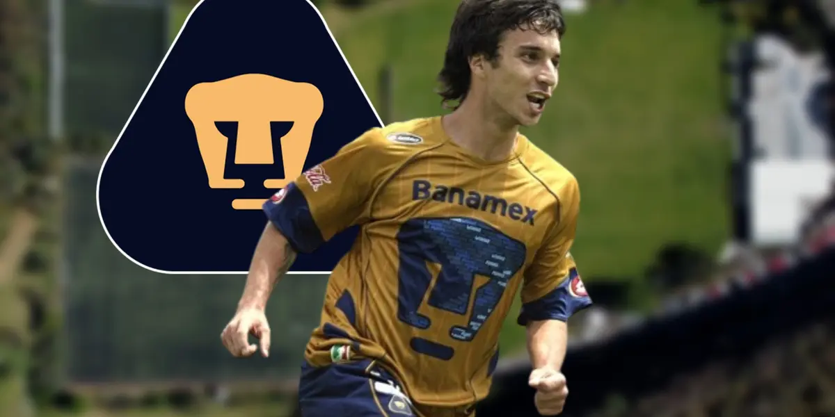 Ignacio Scocco con Pumas / Foto: Club Universidad / Jam Media