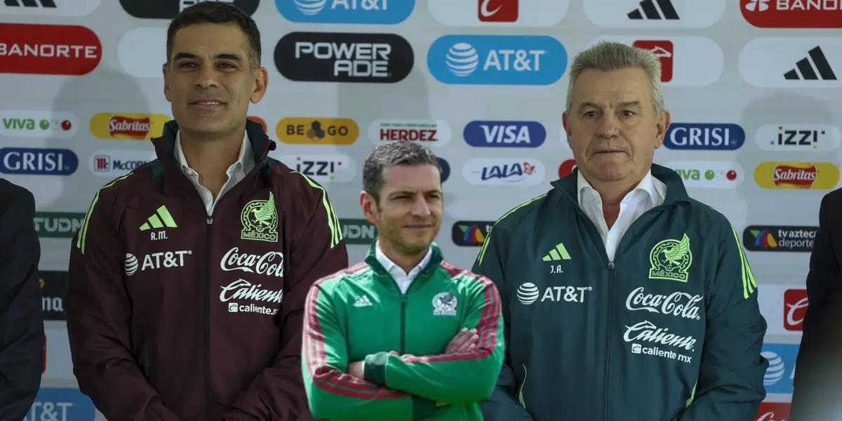 Jaime Lozano, Rafael Márquez, Jaime Lozano con la Selección Mexicana _ Fotos_ Mexsport