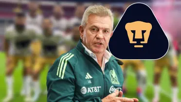 Javier Aguirre con el Tri / Foto: PumasMX