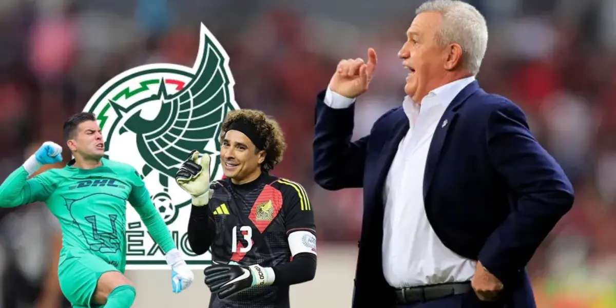 Javier Aguirre, Guillermo Ochoa y Julio González | Foto: Mexsport y Getty