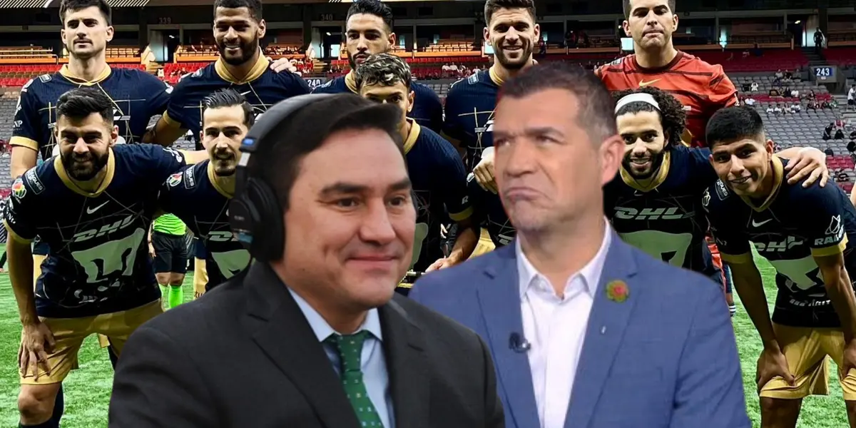 Jorge Pietrasanta y Jared Borgetti / PumasMX / ESPN