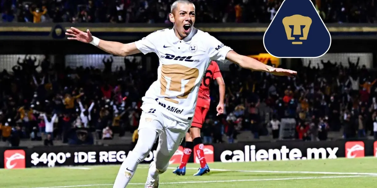 Jorge Ruvalcaba con Pumas