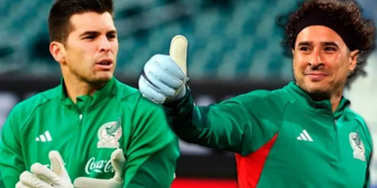 Julio González y Guillermo Ochoa con Selección Mexicana _ Foto_ Marca