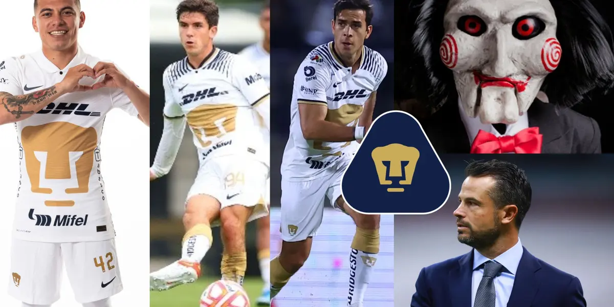 La competencia interna de Pumas tiene a 4 futbolistas luchando por ser titulares contra Tigres