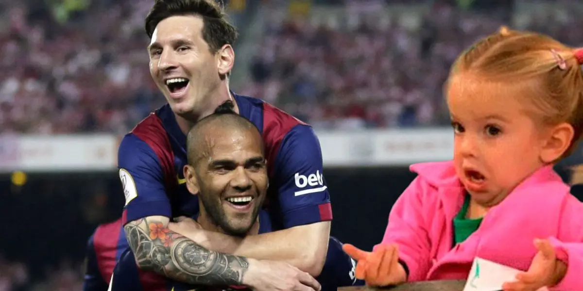 Tras salir de la cárcel, Dani Alves y lo que hizo con Lionel Messi