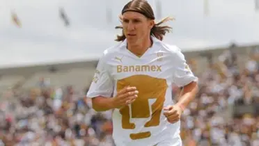 Leandro augusto con Pumas/FOTO: Pamboleros