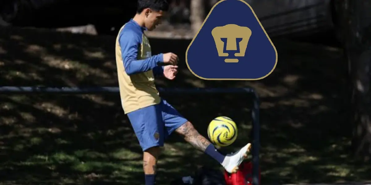 Leo Suárez apareció esta mañana con unos peculiares botines en el entrenamiento de Pumas