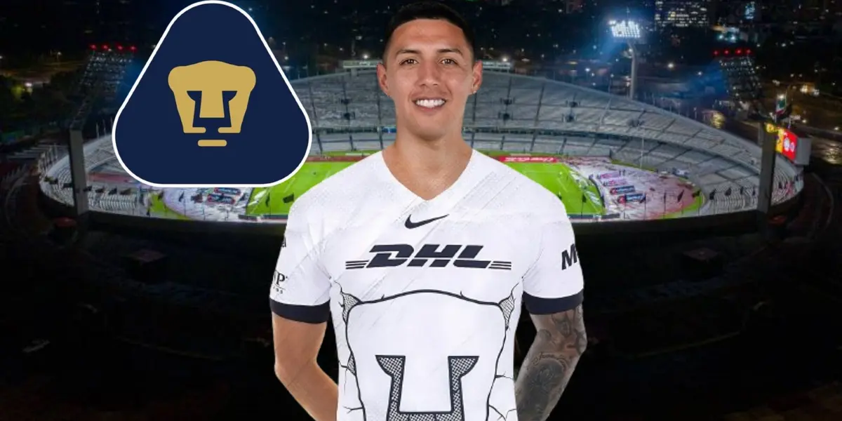 Leo Suárez está feliz en Pumas