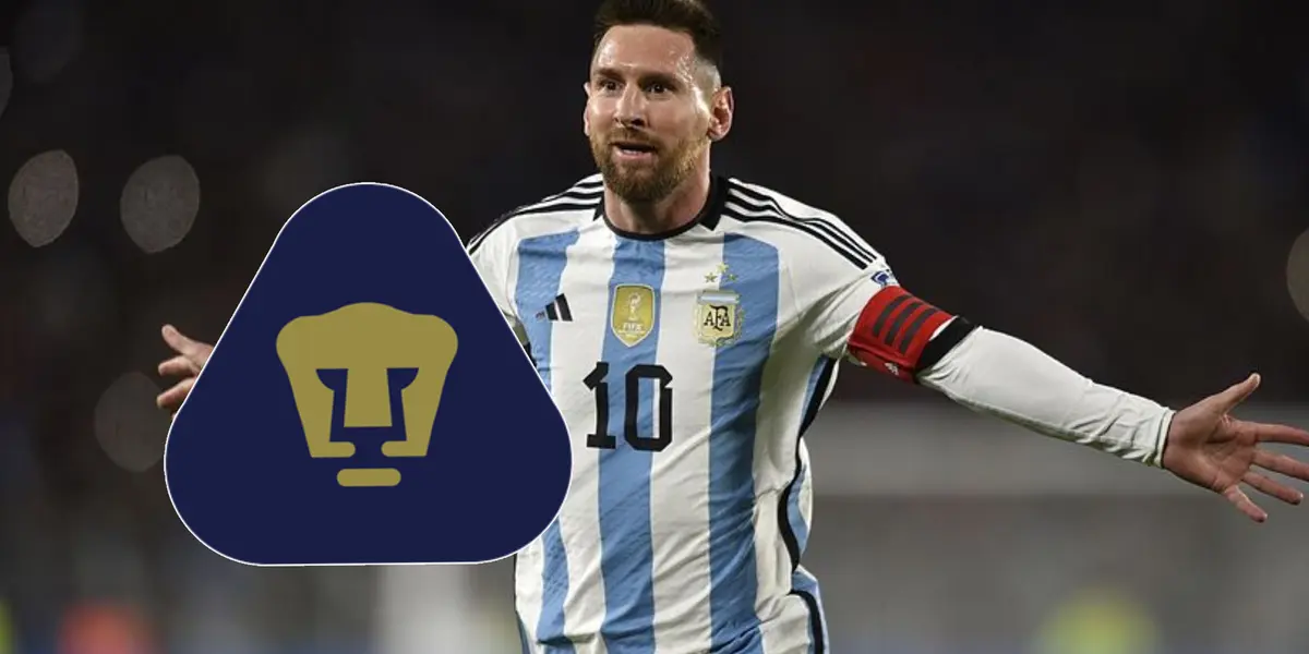 Los Pumas están ligados con Lionel Messi, figura del futbol mundial