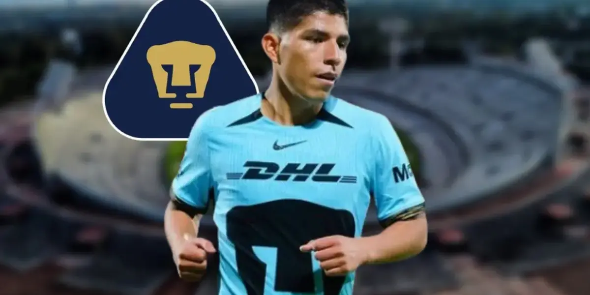 Piero Quispe con Pumas