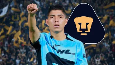 Piero Quispe con Pumas / Foto: PumasMX