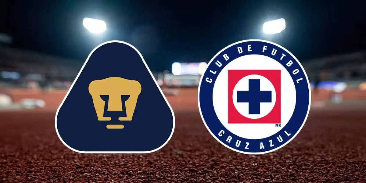 Pumas y Cruz Azul escudos