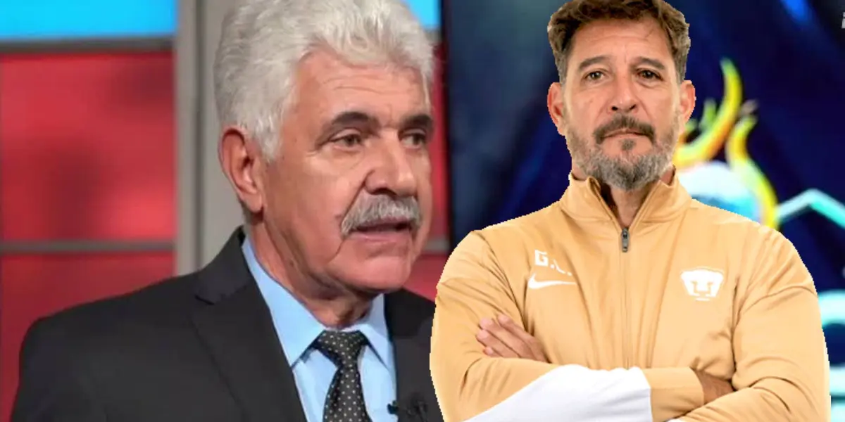 Ricardo Ferretti y Gustavo Lema | Foto: ESPN.com y Pumas.com