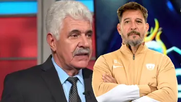 Ricardo Ferretti y Gustavo Lema | Foto: ESPN.com y Pumas.com