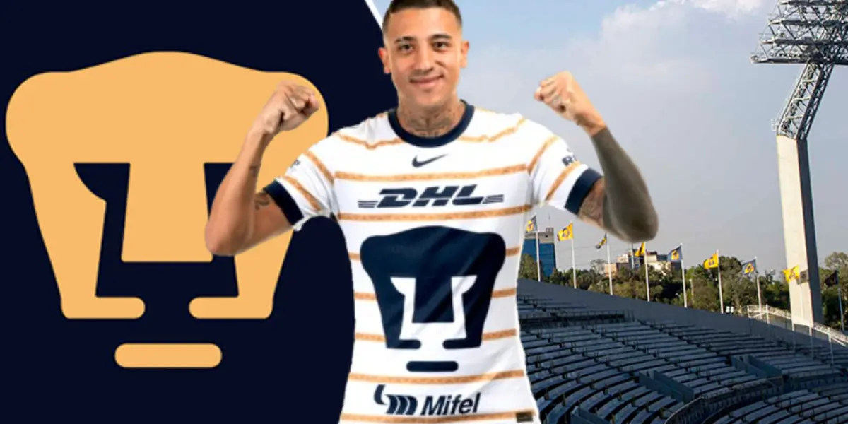 Robert Ergas con Pumas / Foto: Pumasmx