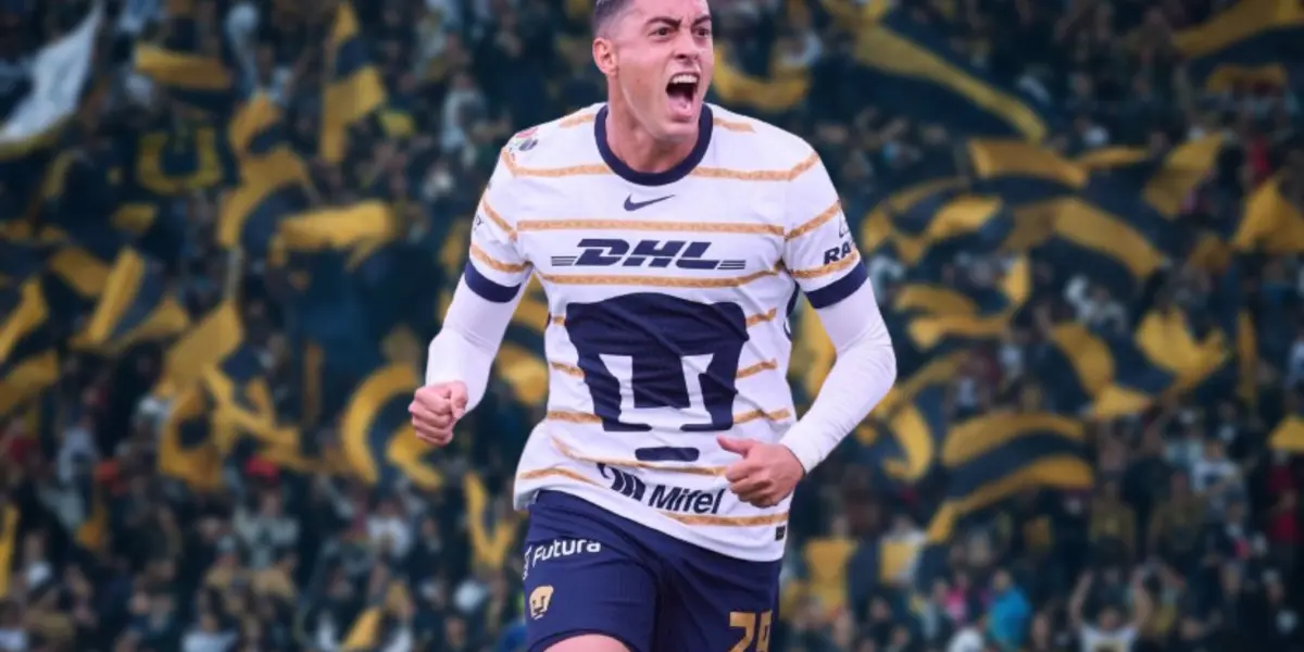 Rogelio Funes Mori con Pumas / Foto: Getty Images / Claro Sports 