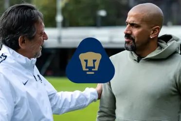 Sebastián la Bruja Verón visitó Pumas y un jugador auriazul lo sorprendió 