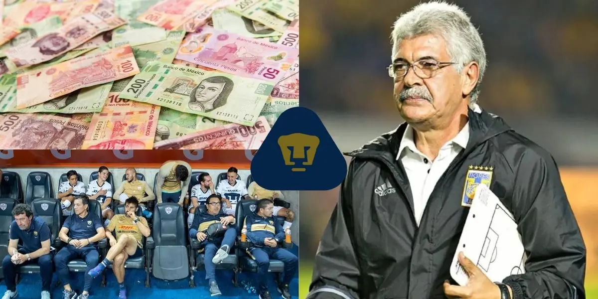 Sólo juega como cambio, pero igual cobra un dineral en Pumas