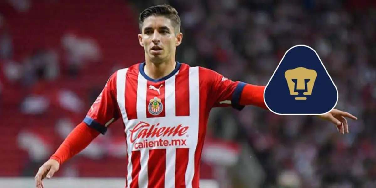 Un jugador que desechó Chivas se perfila para ser titular con Pumas 