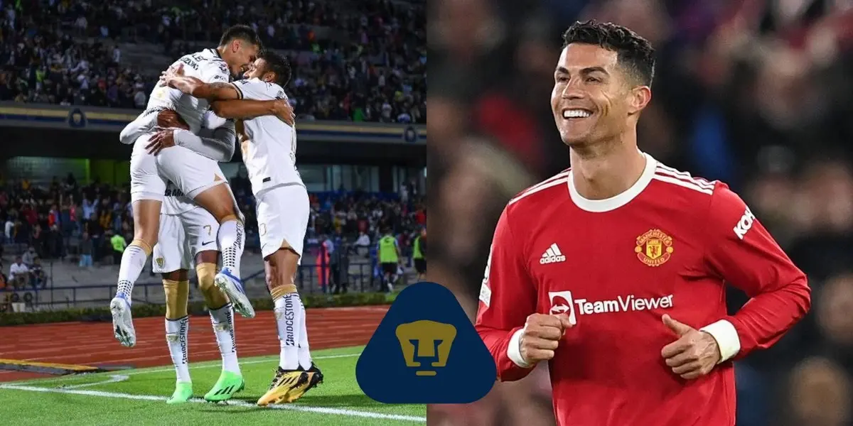 Una estrella de Pumas puede presumir que CR7 lo tiene en su memoria